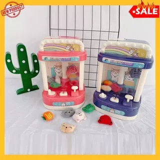 MINI CLAW MACHINE / CANDY GRABBER MESIN CAPIT BONEKA Mainan anak joy claw machine capit boneka M7E4