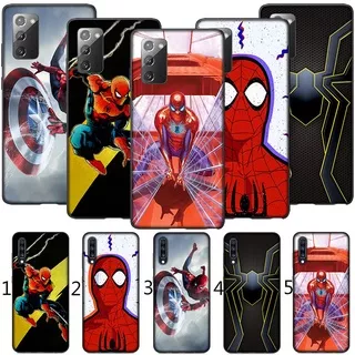 Soft Cover iPhone 7 8 7+ 8+ 6+ 6S+ XR XS Max 5 5s Casing G82 Spider-Man SpiderMan Marvel Silicone phone Case