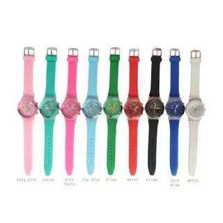 JAM TANGAN SWATCH RUBBER CHRONO OFF JAM TANGAN MURA PRIA WANITA - SW006