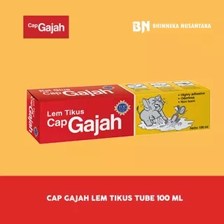 Cap Gajah Lem Tikus Tube 100 ml