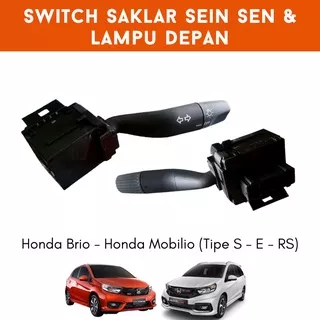 Switch Saklar Sein Sen & Lampu Depan - Kanan Steer Stir Honda Brio Mobilio Tipe S E RS 2013 2014 201