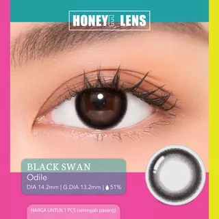 Honeyelens Black Swan Odile ( 1 PCS / SETENGAH PASANG )