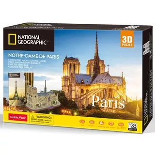 Cubicfun 3D Puzzle National Geographic Series - Notre Dame De Paris