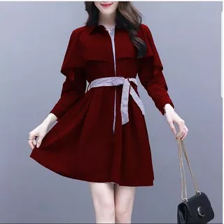 KAINA SHOP Dreas Rainy | Dress Wanita | Casual Dress | Korean Dress | Party Dress | Baju Wanita