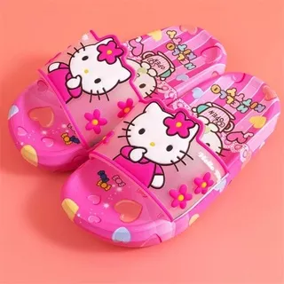 sandal anak Sanrio hello kitty HK / sandal selop anak import HK / slipper anak cewek import / sandal Hello kitty