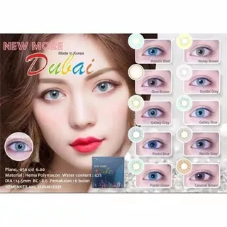 ?Miss.Vinka? Softlens Dubai 14,5MM Khusus Minus / Kontak Lensa Warna New More Dubai