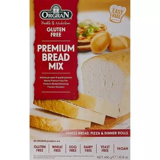 Orgran Gluten Free Easy Bake Bread Mix Tepung Roti Mix Bebas Gluten