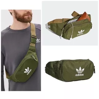 tas adidas original essential crossbody green