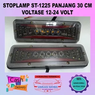 Lampu Rem Belakang Stop Lamp LED Pickup L300 Carry Futura Panter Mini Truk Truck 12 Volt 24 Volt Lampu Stoplamp Lampu Sein Lampu Kota Lampu Senja Lampu Pickup Lampu Truk Panjang 30 Cm untuk Truck Truk Engkel Double Canter dll Lampu Variasi Mobil ST 1225