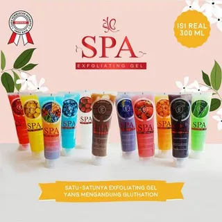 BODY SPA SYB / BODY SPA GEL EXFOLIATING SYB WITH GLUTHATION (??BPOM)