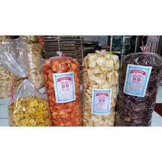 keripik singkong asin gurih merk DD SNACK 1 Kg