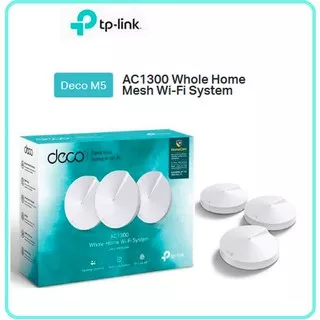 TP-Link DECO M5 AC1300 Whole Home Mesh Wi-Fi System (3-Pack) - DECO M5