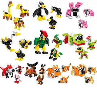Lego Mainan Anak Set 10 In 1 Animal