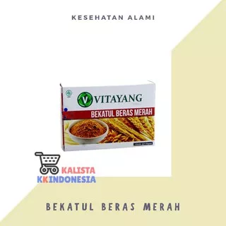 Vitayang Bekatul Beras Merah / Kapsul Beras Merah