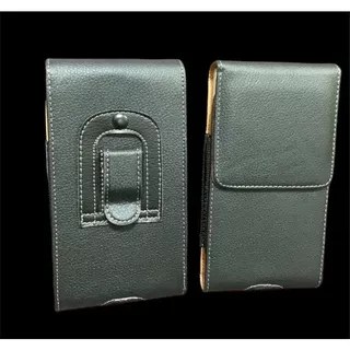 universal 6,0inchi 6,5inchi sarung hp bahan kulit model dompet leather import sarung pinggang bahan kulit