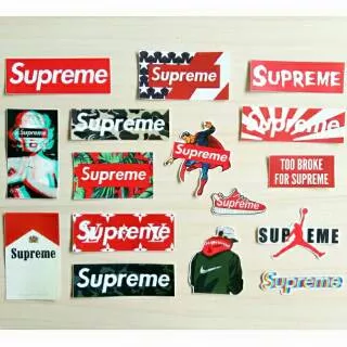Sticker Supreme / Stiker Hypebeast Supreme