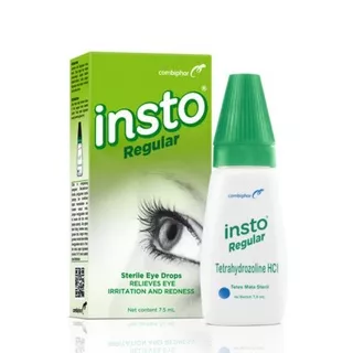 Insto Eye Drops Regular 7.5ml / Obat Tetes Mata / Mata Merah / Mata Iritasi / Mata Kering