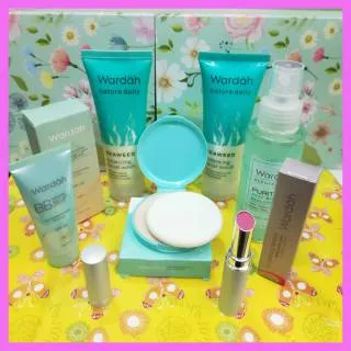 Paket Wardah Nature Daily 6 in 1 Paket Seserahan Wardah Make up Skincare / Paket Skin Care Kosmetik