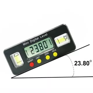 Digital Inclinometer waterpass digital Level With Magnet akurat / Alat Ukur Sudut Digital Protractor