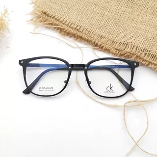 frame kacamata CK 6011 Size 50.20.140 Paket Lensa Blueray,minus,cyl