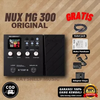 Efek Effect Gitar Guitar Nux MG 300 Original Modelling Processor Digital