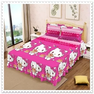 Sprei Lady Rose Rumbai King No 1 180x200 B4 Motif Bunga Mawar Aurelia Doraemon LV Oscar Paris Murah