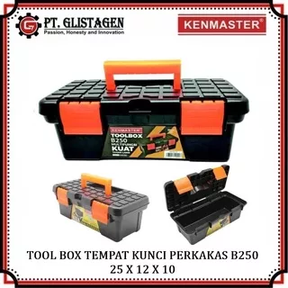 Tool Box Mini Kotak Perkakas Tool Kit Toolbox Plastik Kenmaster B250