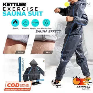 Jaket Sauna Suit - Baju Sauna KETTLER ORIGINAL Jaket Olahraga Lari Fitness Gym