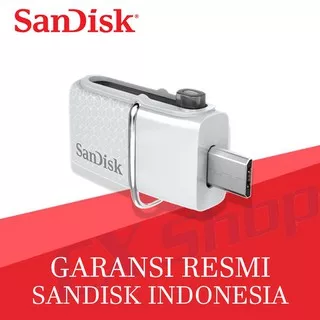 SanDisk  OTG 32GB USB 3.0 Ultra Dual USB Drive - Putih