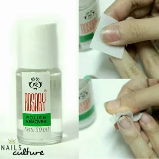 rosary polish remover aseton penghilang kutex 50ml