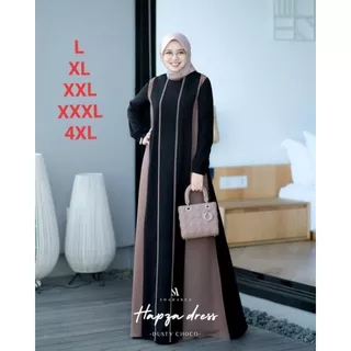 Baju gamis super jumbo plus hijab Shafira/BJua gamis jumbo size L.xl XXL .xxxl 5L/Baju Gamis Muslim l Dress Muslim | GAMIS BUSUI  | Baju Set Muslim