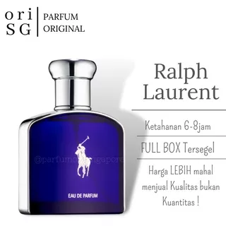 [ GARANSI TAHAN LAMA ] POLO RALPH LAUREN BLUE PARFUM PRIA 100ML