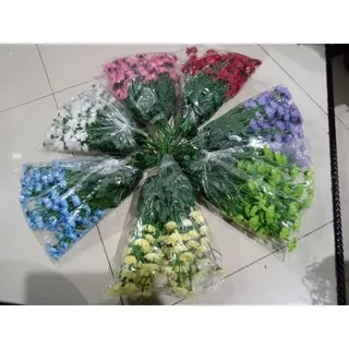 bunga hias matahari mini/bunga aster artificial import murah