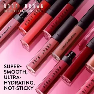 Bobbi Brown Chrused Oil-Infused Gloss Lipstick Product Full Size With & No Box