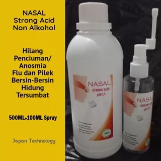 Nasal Spray Strong Acid Anosmia Flu Pilek Anti Virus Bakteri Fr Japan Technology