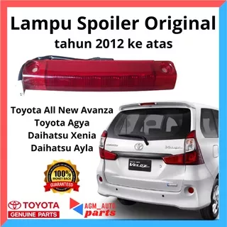 Lampu Spoiler Bagasi Toyota all new Avanza tipe G 2012 Ke Atas LED merah original