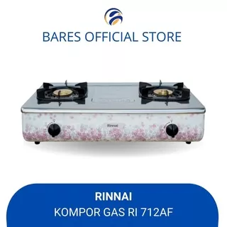 Rinnai RI 712 AF Kompor Gas 2 Tungku / Kompor Gas Rinnai RI 712 AF