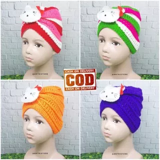 COD TURBAN BAYI TOPI RAJUT BAYI PEREMPUAN TOPI BAYI LUCU KUPLUK BAYI AKSESORIS BAYI