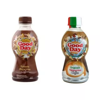 Good Day Funtastic Moccacino - Original Capucino Botol 250ml Goodday