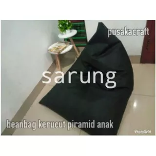 sarung beanbag triangle kerucut