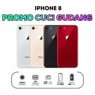 iPhone_8//256GB 64GB Second Fulset Hp Murah Promo Cuci Gudang 2022  Misteri Box  Mistery Box  Mystery Box Hp #Motion J-Phone