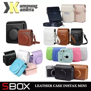 SBox Instax Mini 12 11 9 8 40 EVO LiPlay Link Leather Bag Case Aksesoris