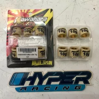 Roller Teflon Kawahara Racing 10 Gram Beat Karburator / Scoopy Karburator / Spacy Karburator