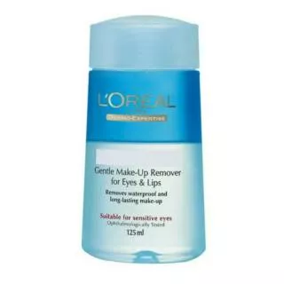 LOREAL GENTLE lip and eye make-up remover for waterproof makeup 125ml