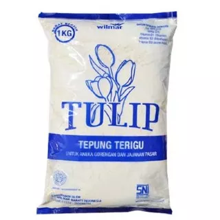 Tepung Terigu Tulip 1kg / 1000gr / Tepung Terigu Protein Tinggi