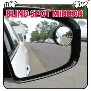 Kaca Spion Blind Spot Cembung Mini Kecil Bulat Aksesoris Mobil Motor Honda Yamaha Suzuki Universal