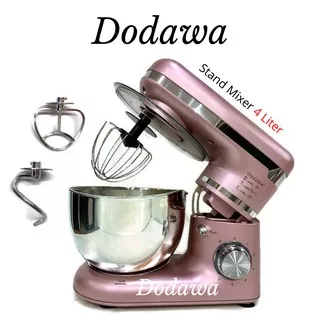 DODAWA Stand Mixer Rose Gold Berkualitas tinggi / Stand mixer rose gold 4 liter / garansi resmi / alat baking kue / mikser / standing mixer