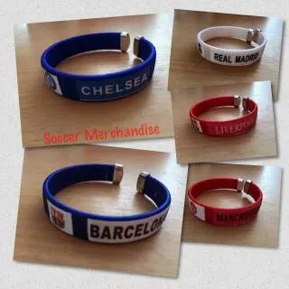 Gelang kain barcelona chelsea real madrid liverpool manchester united