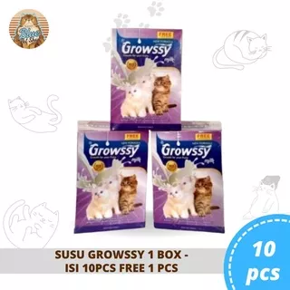 Susu Kucing Growssy Cat Milk 1 Box