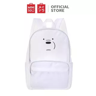 Miniso Official We Bare Bears Backpack/Ransel/Backpack cute/backpack fashion/Backpack Travel